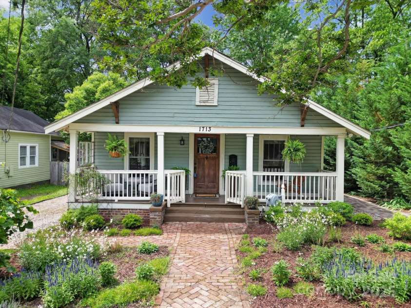 1713 Allen Street, Charlotte, NC 28205.  MLS# CAR4254975, YatesRealty ID 20788. 