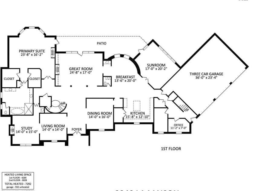 2240 La Maison Drive, Charlotte, NC 28226.  MLS# CAR4265534, YatesRealty ID 20790. 