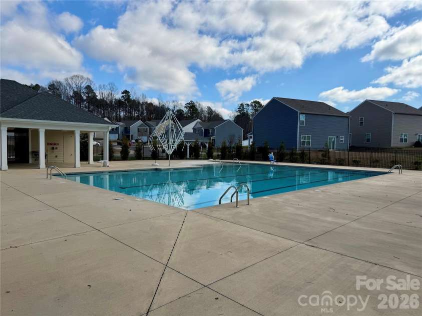 1808 Bright Hope Lane, Dallas, NC 28034.  MLS# CAR4356770, YatesRealty ID 20794. The Mills at Long Creek Pool