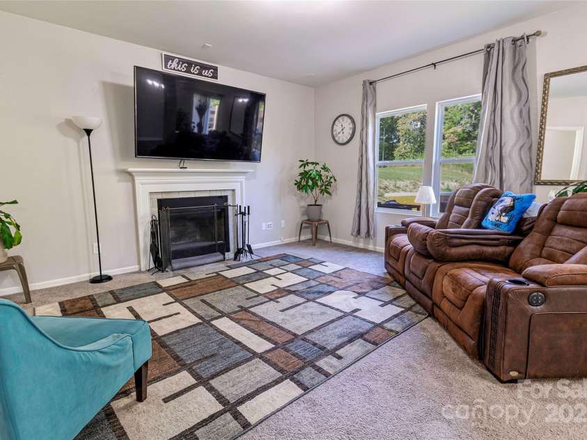 7017 Whitewater Loop, Lowell, NC 28098.  MLS# CAR4306302, YatesRealty ID 2081. Living Room 