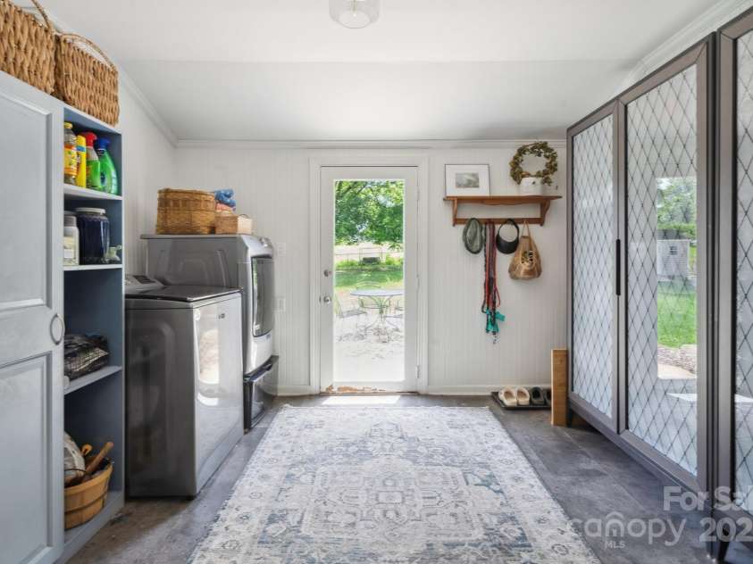 1787 Eastover Drive, Mount Pleasant, NC 28124.  MLS# CAR4271483, YatesRealty ID 20819. Washer and dryer connections