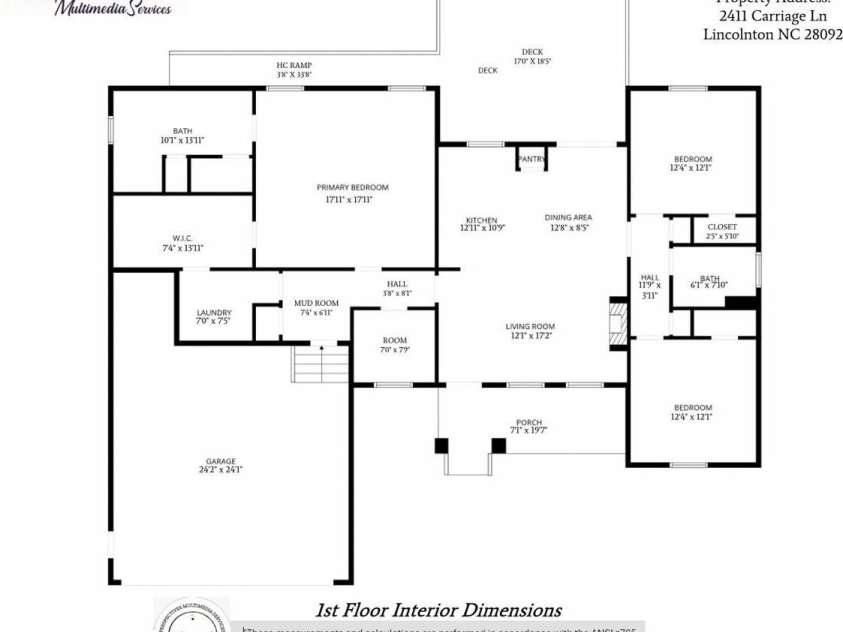 2411 Carriage Lane, Lincolnton, NC 28092.  MLS# CAR4369152, YatesRealty ID 20821. 