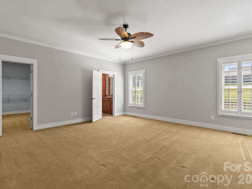2411 Carriage Lane, Lincolnton, NC 28092.  MLS# CAR4369152, YatesRealty ID 20821. Primary Bedroom