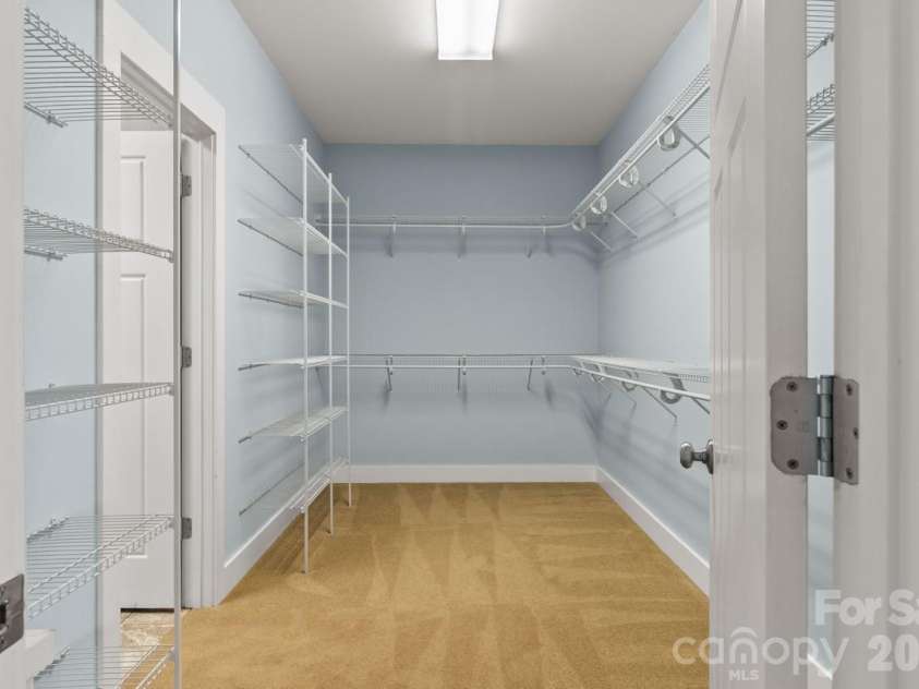 2411 Carriage Lane, Lincolnton, NC 28092.  MLS# CAR4369152, YatesRealty ID 20821. Primary Closet