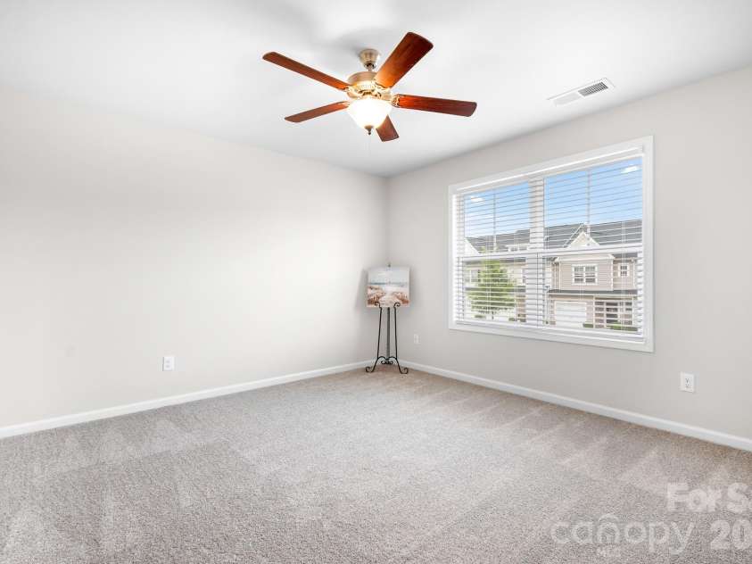 3939 Townes Boulevard, Terrell, NC 28682.  MLS# CAR4380268, YatesRealty ID 20824. Primary Bedroom with new carpet and paint