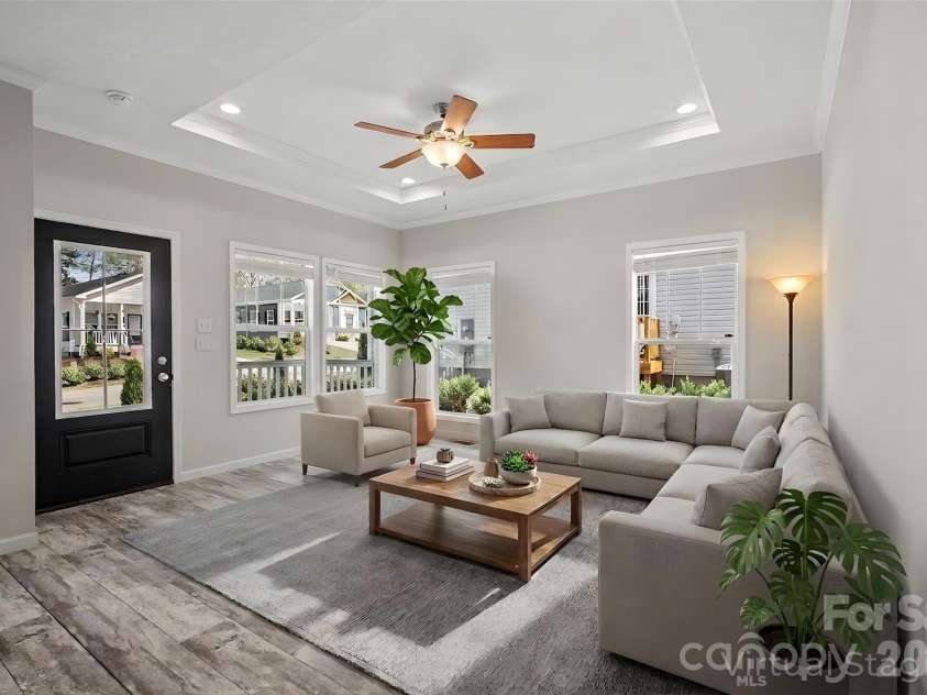 130 Bellamy Road, Asheville, NC 28806.  MLS# CAR4370513, YatesRealty ID 20834. Virtually Staged 
