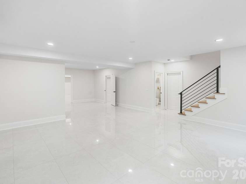 3204 Chancellor Lane, Monroe, NC 28110.  MLS# CAR4376911, YatesRealty ID 20840. Basement - rec room