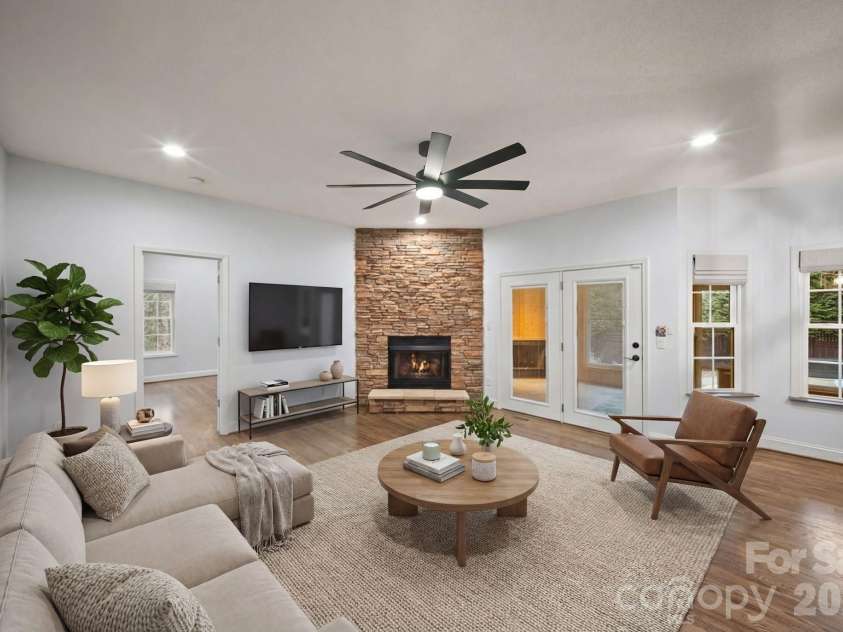 21 Hope Road, Weaverville, NC 28787.  MLS# CAR4349184, YatesRealty ID 20842. Virtual staging