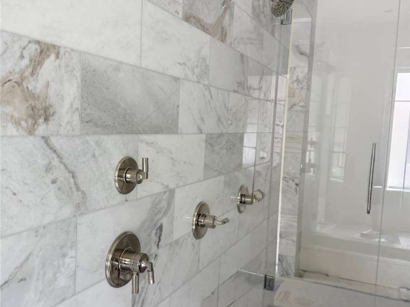 110 Hunter Lane, Charlotte, NC 28211.  MLS# CAR4306082, YatesRealty ID 20843. 1st Floor Prinary Dual Entry Shower 6-30-26