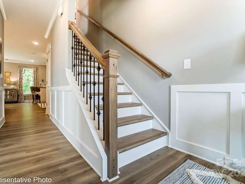 111 Longwood Road, Mooresville, NC 28115.  MLS# CAR4273278, YatesRealty ID 20862. Composite Stair Treads