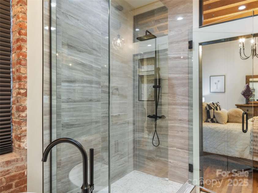 5 Town Square, Burnsville, NC 28714.  MLS# CAR4284216, YatesRealty ID 20869. Primary Bathroom Walk-In Shower