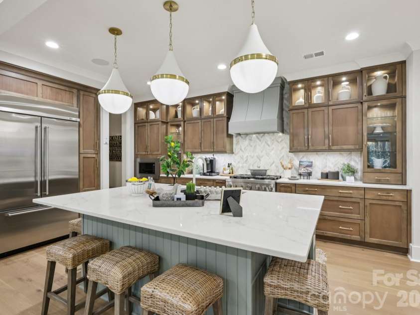 2013 Garden View Lane, Weddington, NC 28104.  MLS# CAR4377174, YatesRealty ID 20870. Oversized Island that seats 5 people