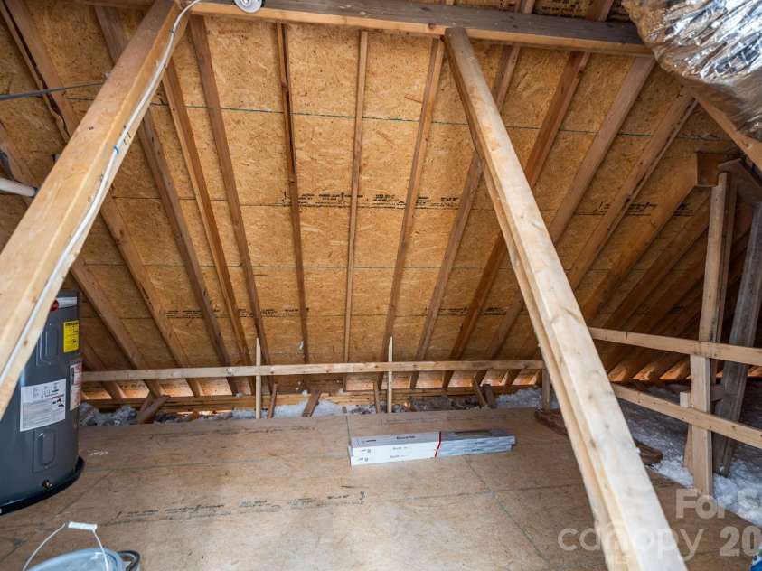 2003 Duntov Drive, Monroe, NC 28110.  MLS# CAR4405457, YatesRealty ID 20871. Walk-In Attic