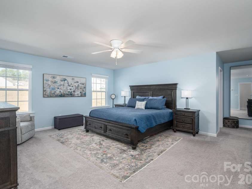 4630 Maiden Creek Way, Maiden, NC 28650.  MLS# CAR4344098, YatesRealty ID 20877. Primary Bedroom