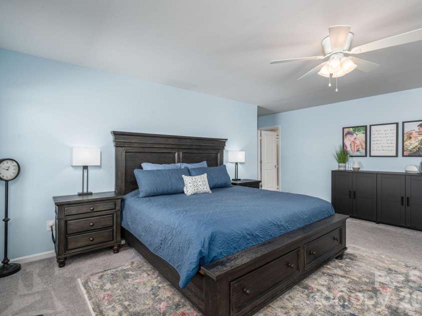 4630 Maiden Creek Way, Maiden, NC 28650.  MLS# CAR4344098, YatesRealty ID 20877. Primary Bedroom