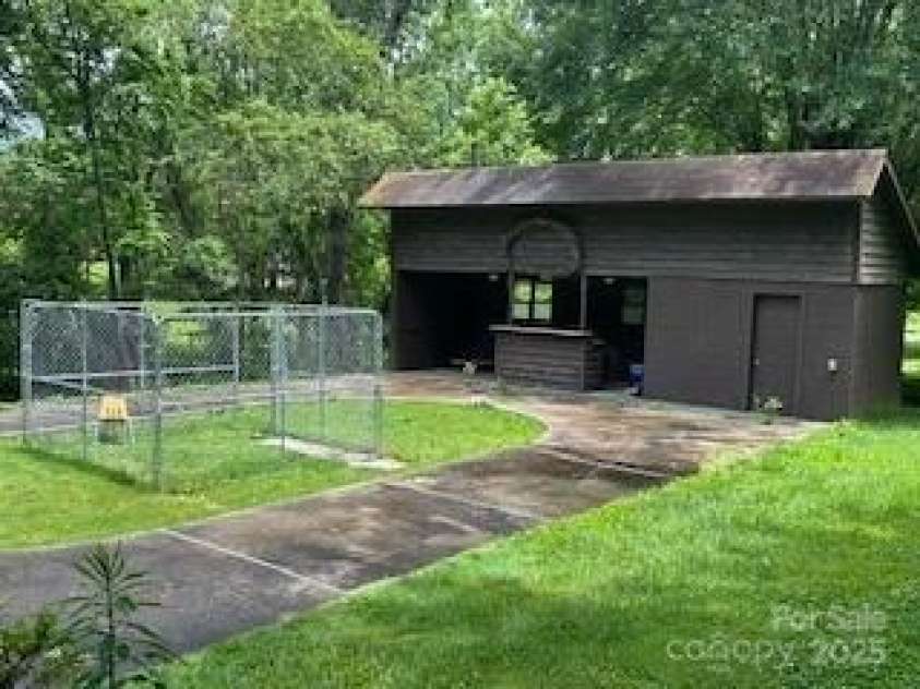 40 Robinson Holler Drive, Marion, NC 28752.  MLS# CAR4273605, YatesRealty ID 20880. Previously a pool shed. Pool has been filled
