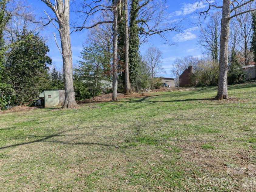 216 31st Avenue, Hickory, NC 28601.  MLS# CAR4349538, YatesRealty ID 20884. View of Backyard