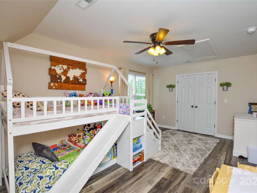 8024 Eagle Street, Mount Pleasant, NC 28124.  MLS# CAR4256801, YatesRealty ID 20888. Upstairs bedroom