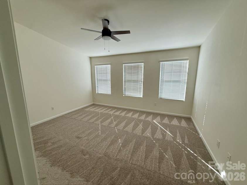 12716 Persimmon Tree Drive, Charlotte, NC 28273.  MLS# CAR4334571, YatesRealty ID 2089. Primary Bedroom