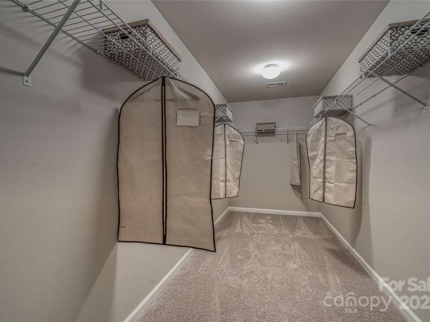 247 Tackle Box Drive, Troutman, NC 28166.  MLS# CAR4250227, YatesRealty ID 20892. Primary Walk in Closet