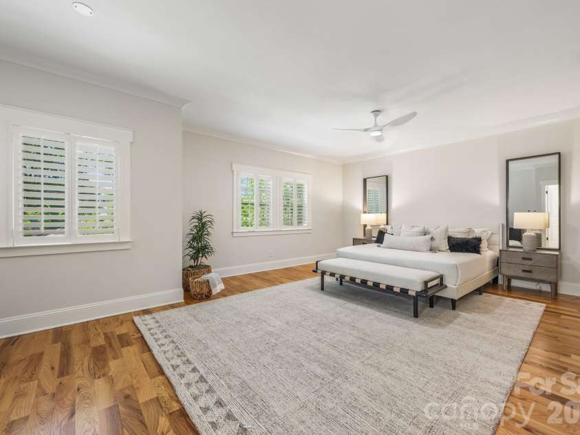 3400 Holt Street, Charlotte, NC 28205.  MLS# CAR4373235, YatesRealty ID 20892. Second level primary suite