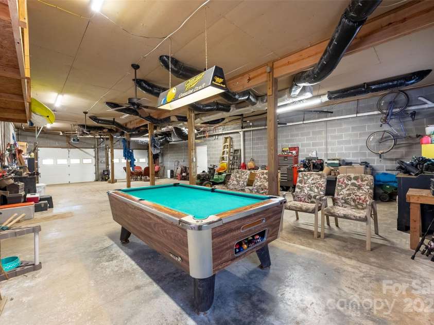 2504 Cottage Lane, Liberty Hill, SC 29074.  MLS# CAR4232116, YatesRealty ID 2090. Garage area