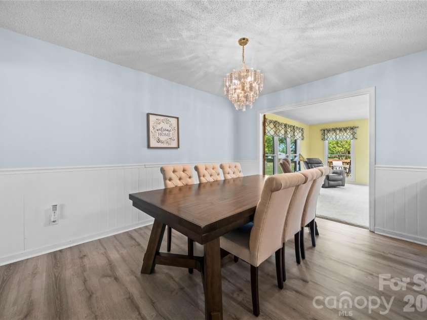 2503 White Store Road, Wingate, NC 28174.  MLS# CAR4368423, YatesRealty ID 20901. Dining room
