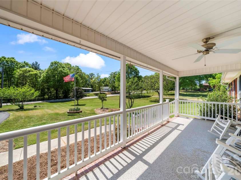 2503 White Store Road, Wingate, NC 28174.  MLS# CAR4368423, YatesRealty ID 20901. Front porch