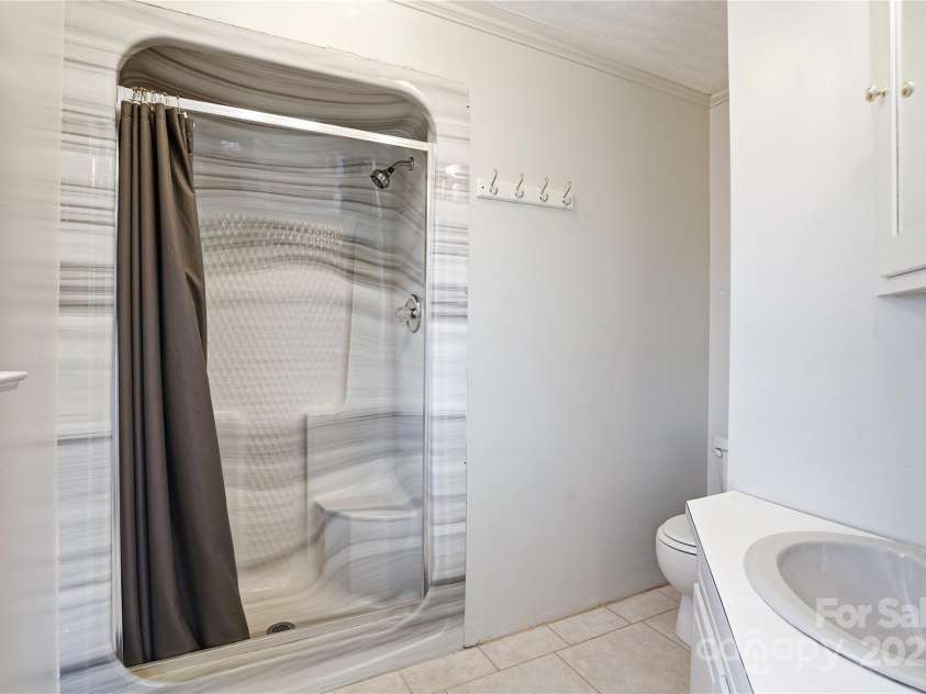 2619 Hopewell Church Road, Sherrills Ford, NC 28673.  MLS# CAR4265772, YatesRealty ID 2091. Efficient primary bathroom ready for your personal touch.