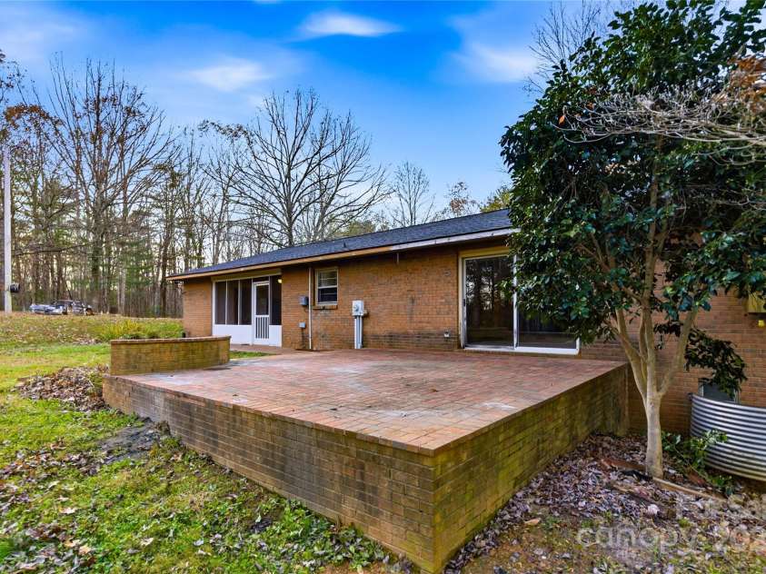 2619 Hopewell Church Road, Sherrills Ford, NC 28673.  MLS# CAR4265772, YatesRealty ID 2091. Step out to the back patio for grilling, gatherings, and stunning sunset views.
