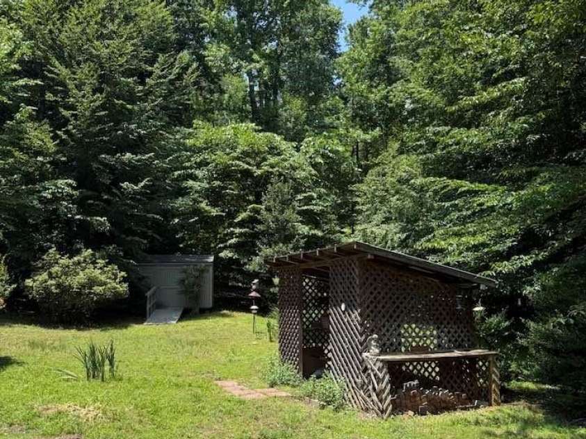 266 Case Street, Columbus, NC 28722.  MLS# CAR4265986, YatesRealty ID 20911. Room in this area of the yard for a Summer garden!