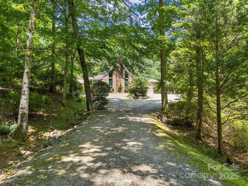 266 Case Street, Columbus, NC 28722.  MLS# CAR4265986, YatesRealty ID 20911. Tucked away from the front of the lot, for added privacy.