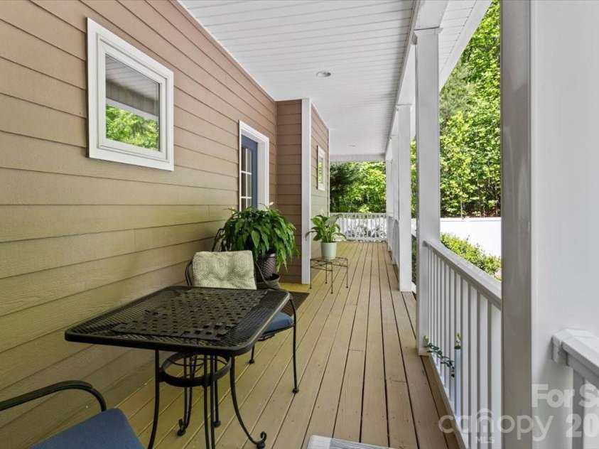1307 Golf Course Road, Old Fort, NC 28762.  MLS# CAR4372492, YatesRealty ID 20912. Back deck
