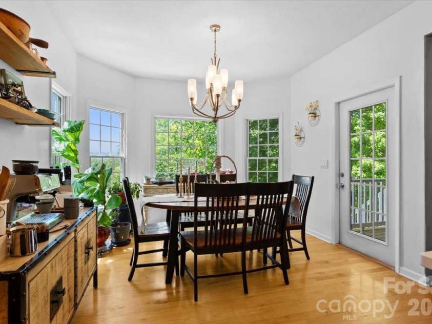 1307 Golf Course Road, Old Fort, NC 28762.  MLS# CAR4372492, YatesRealty ID 20912. Dining area