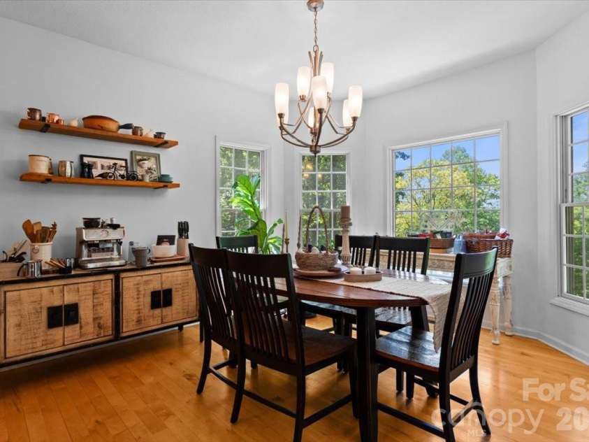 1307 Golf Course Road, Old Fort, NC 28762.  MLS# CAR4372492, YatesRealty ID 20912. Dining area