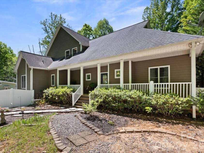 1307 Golf Course Road, Old Fort, NC 28762.  MLS# CAR4372492, YatesRealty ID 20912. Fenced in back yard