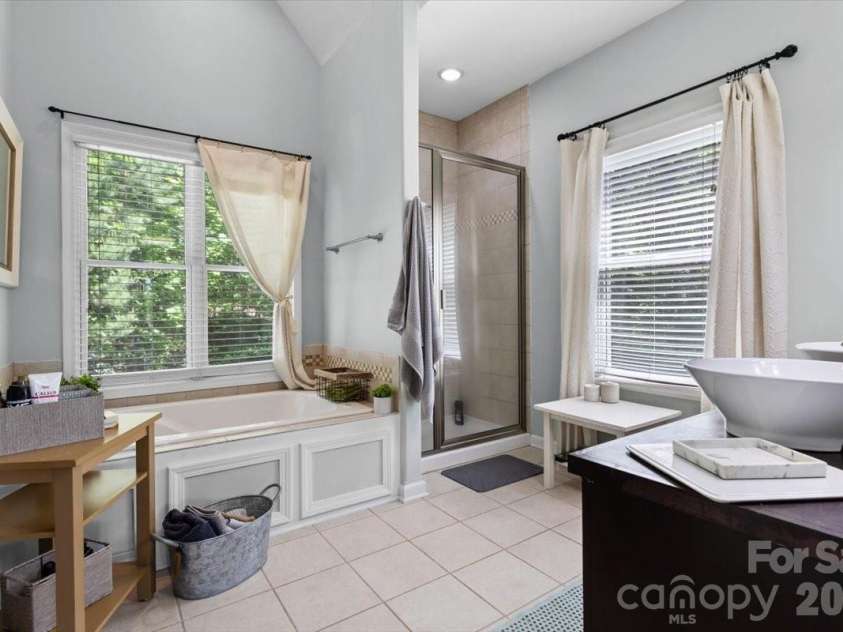 1307 Golf Course Road, Old Fort, NC 28762.  MLS# CAR4372492, YatesRealty ID 20912. Primary bathroom