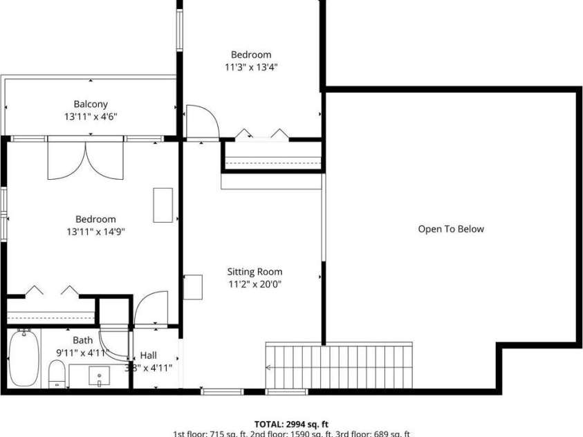 1307 Golf Course Road, Old Fort, NC 28762.  MLS# CAR4372492, YatesRealty ID 20912. Upper level