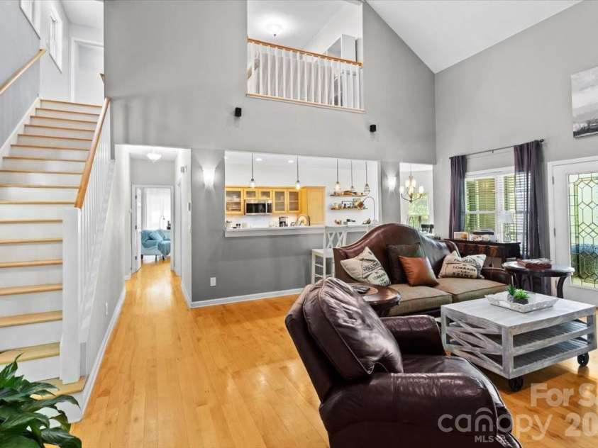 1307 Golf Course Road, Old Fort, NC 28762.  MLS# CAR4372492, YatesRealty ID 20912. Wide open main floor layout