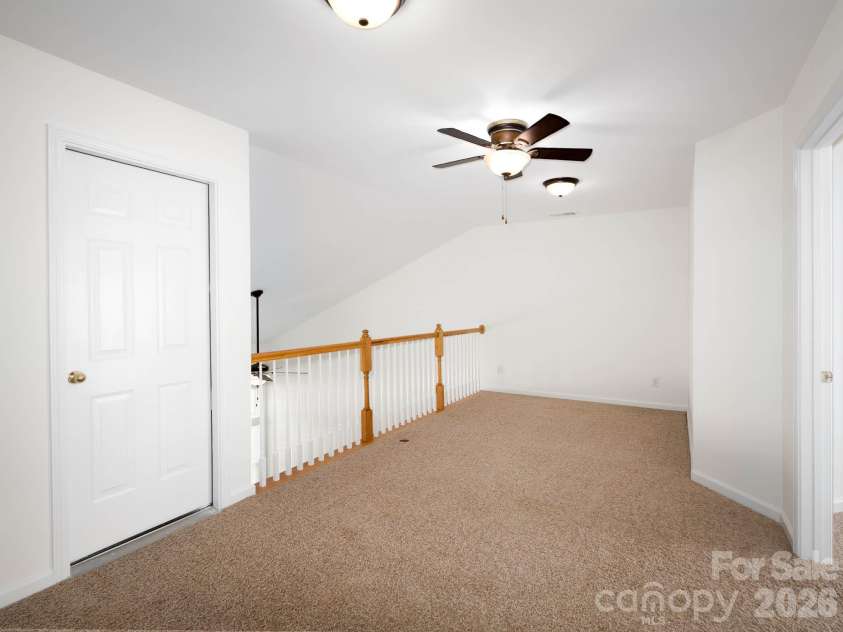 125 Kallie Loop, Mooresville, NC 28117.  MLS# CAR4344467, YatesRealty ID 20923. Upstairs loft.