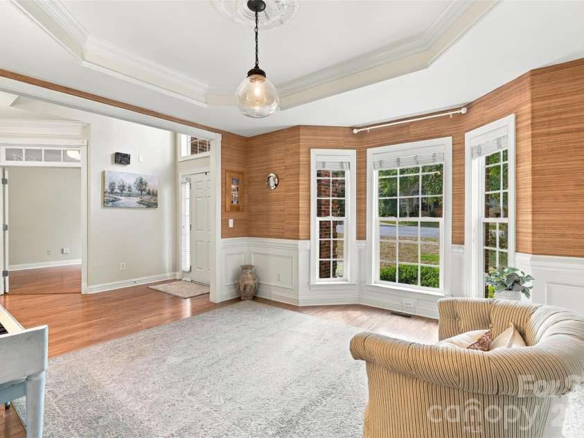 3105 Stanway Court, Waxhaw, NC 28173.  MLS# CAR4425136, YatesRealty ID 20924. Dining Room/Flex Room with Bay Window