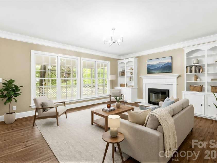 5407 Berrywood Lane, Monroe, NC 28110.  MLS# CAR4367103, YatesRealty ID 20929. Virtually staged family room