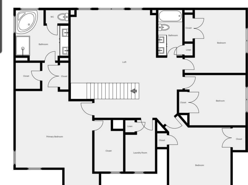 2634 Treeline Drive, Concord, NC 28027.  MLS# CAR4267258, YatesRealty ID 20934. Floor 2