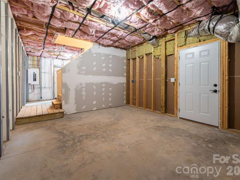 169 Cascade Ridge Road, Fairview, NC 28730.  MLS# CAR4351388, YatesRealty ID 20936. Basement