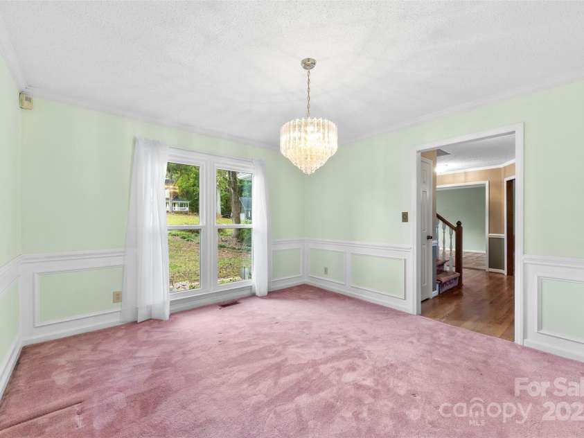 3664 Gaston Day School Road, Gastonia, NC 28056.  MLS# CAR4309726, YatesRealty ID 20939. Dining Room