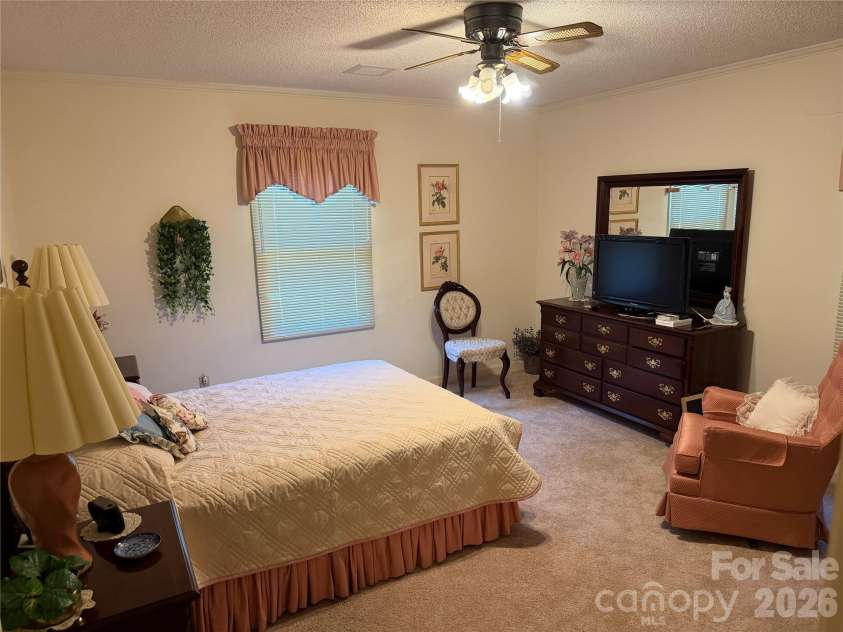605 Queens Road, Cherryville, NC 28021.  MLS# CAR4375817, YatesRealty ID 20940. Bedroom