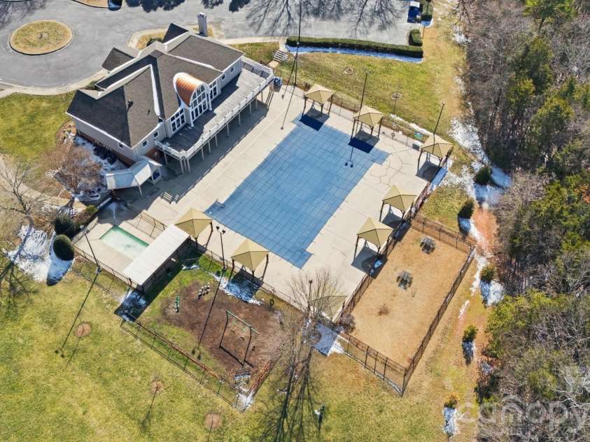 8044 Hawk Crest Court, Charlotte, NC 28270.  MLS# CAR4267919, YatesRealty ID 20940. Community pool