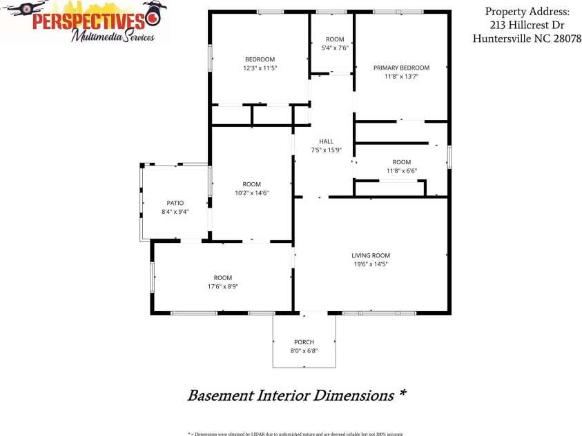 213 Hillcrest Drive, Huntersville, NC 28078.  MLS# CAR4378846, YatesRealty ID 20943. 
