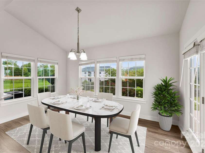 1686 Scarbrough Circle, Concord, NC 28025.  MLS# CAR4292755, YatesRealty ID 20949. Breakfast Area Virtual