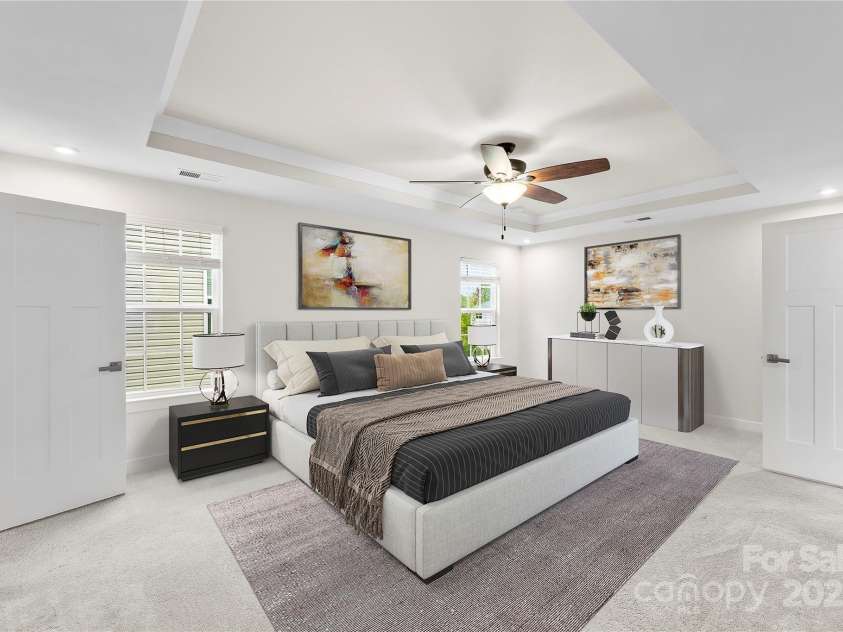 1686 Scarbrough Circle, Concord, NC 28025.  MLS# CAR4292755, YatesRealty ID 20949. Primary Bedroom Virtual